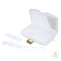 Коробка для Приманок Meiho Worm Case F Clear