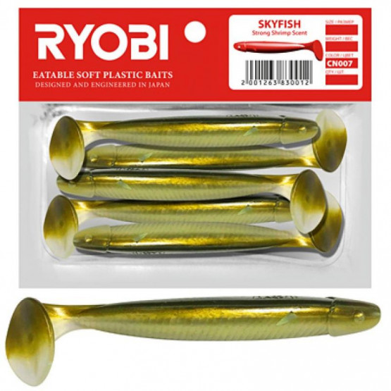 Приманка Мягкая Ryobi Skyfish 71mm