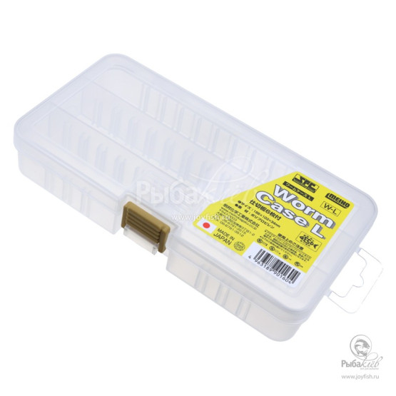 Коробка для Приманок Meiho Worm Case L Clear