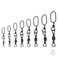 Вертлюги в Упаковке Kinetic Barrel Swivel w/Scandic Snap