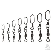 Вертлюги в Упаковке Kinetic Barrel Swivel w/Scandic Snap
