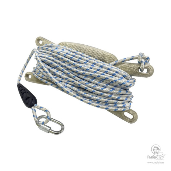 Якорная Намотка Aquatic с Плавающей Веревкой, Мотовилом и Карабином