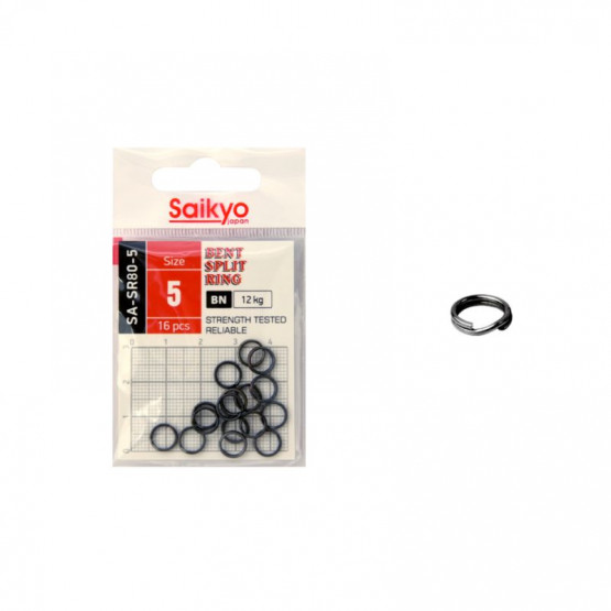 Кольца Заводные в Упаковке Saikyo SA-SR80
