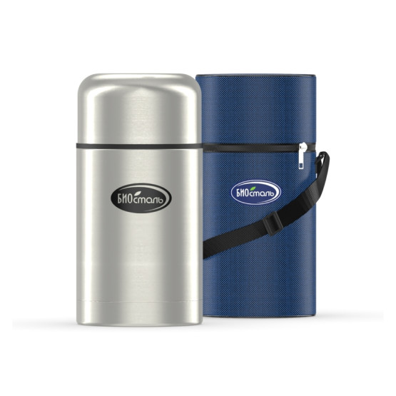 Термос Биосталь в Чехле, 750мл