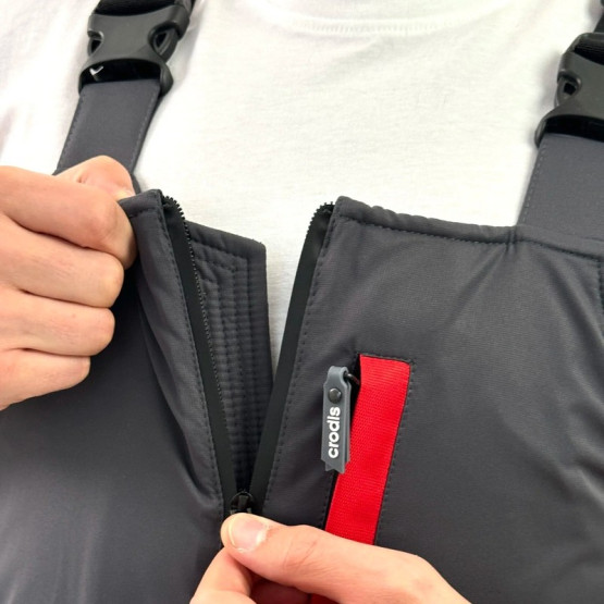 Костюм Зимний Crodis Грант Premium Графит/красный