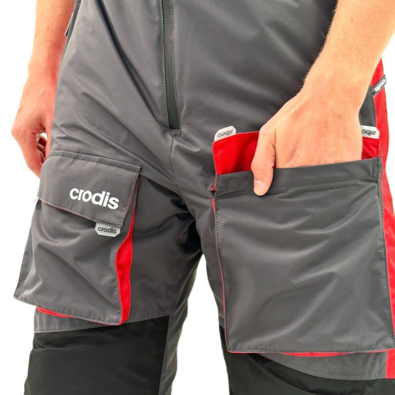 Костюм Зимний Crodis Грант Premium Графит/красный