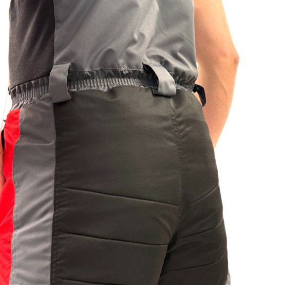 Костюм Зимний Crodis Грант Premium Графит/красный