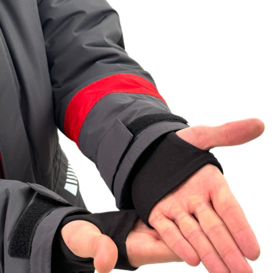 Костюм Зимний Crodis Грант Premium Графит/красный