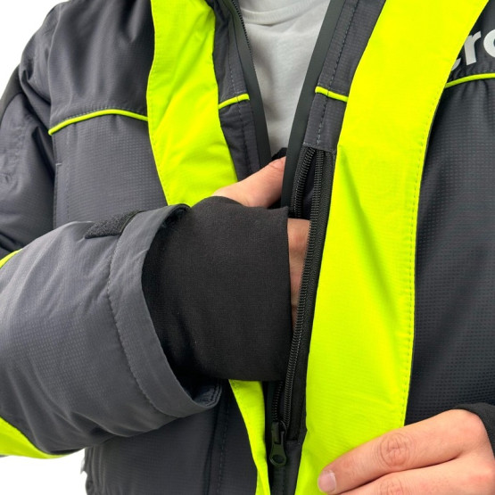 Костюм Зимний Crodis Грант Premium Графит/зеленый