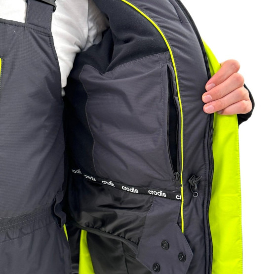 Костюм Зимний Crodis Грант Premium Графит/зеленый