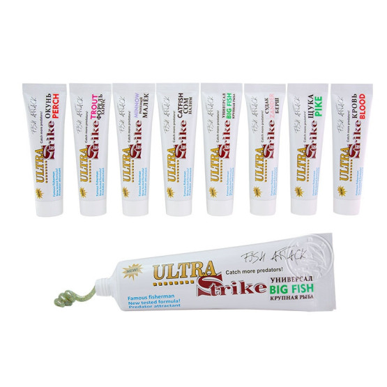 Гель-Аттрактант для Хищных Рыб Ultra Strike Щука