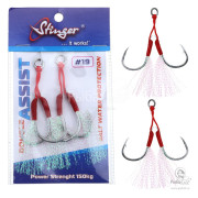Крючки Одинарные в Упаковке Stinger Assist Double