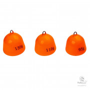 Грузило для Морской Рыбалки Higashi Bell Sinker Fluo Orange