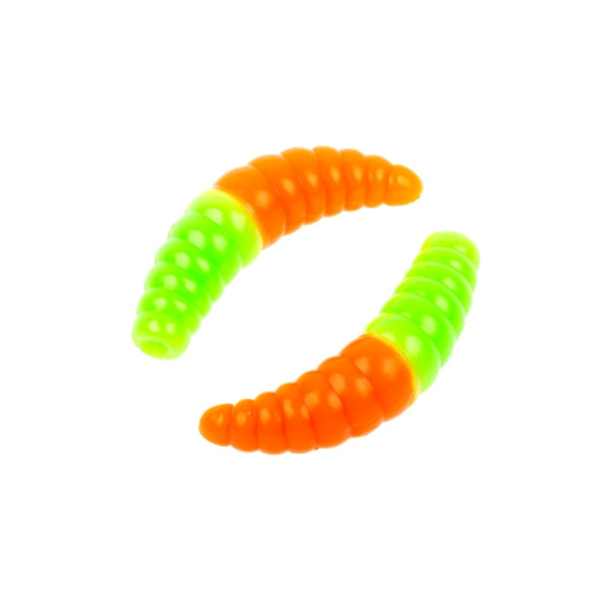Приманка Силиконовая Akara Trout Time Maggot 1.6 Cheese