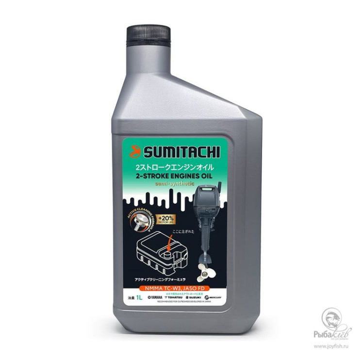 Моторное Масло Sumitachi 2-Stroke Engines Oil TC-W3 1L - купить с ...