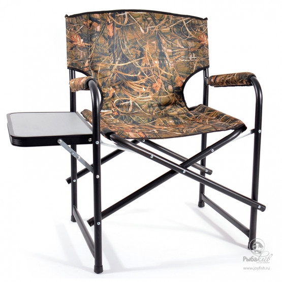 Кресло Складное Кедр SuperMAX Camo со Столиком