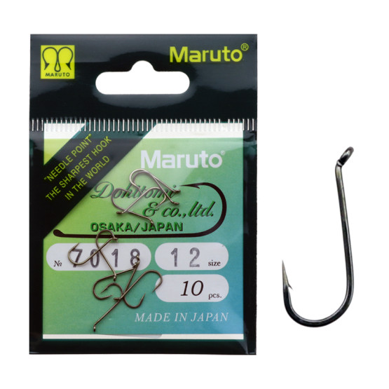 Крючки Одинарные в Упаковке Maruto 7018 BR