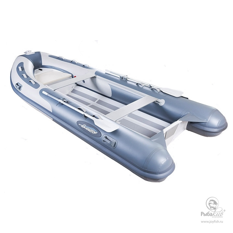 Лодка Жестко-Надувная Gladiator RIB 420 AL-A - купить с доставкой по Россиив интернет-магазине Рыбаклев