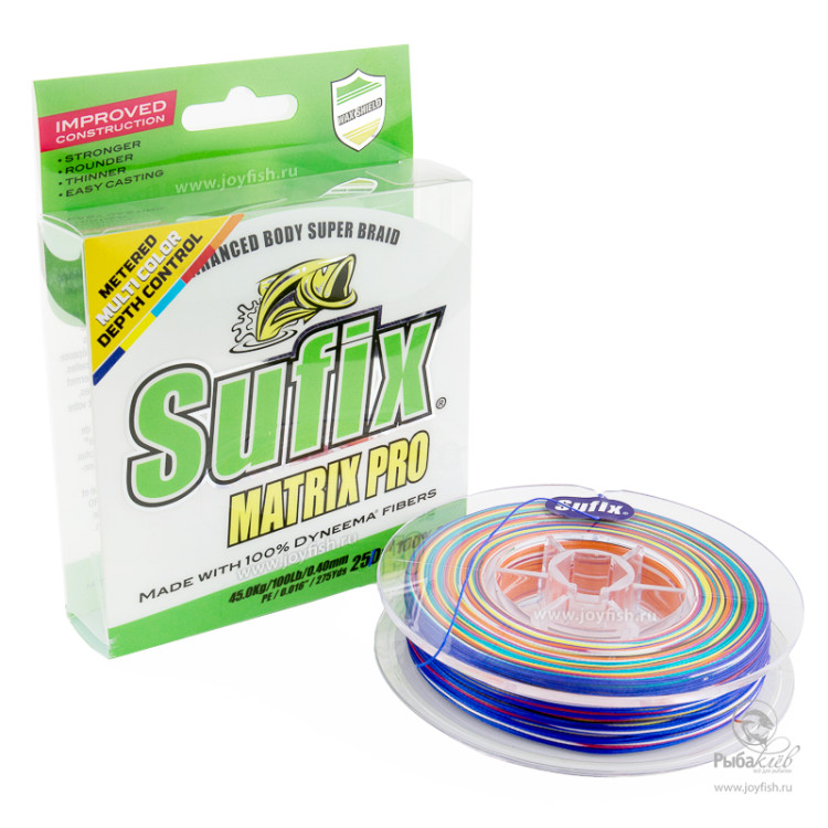 Плетеный Шнур Sufix Matrix Pro - купить с доставкой по России в ...