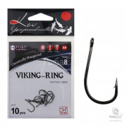 Крючки Одинарные в Упаковке Koi Viking-Ring