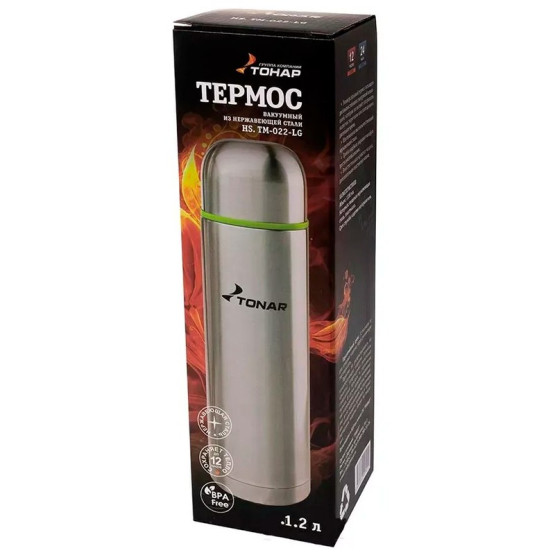 Термос Тонар 1200мл с Дополнительной Чашкой