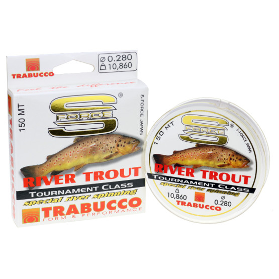 Леска Trabucco S-Force Spinning River Trout