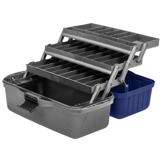 Ящик для Снастей Helios Трехполочный