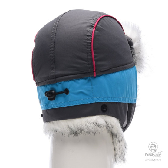 Шапка-Ушанка Huntsman Siberia Lady Blue/Gray 