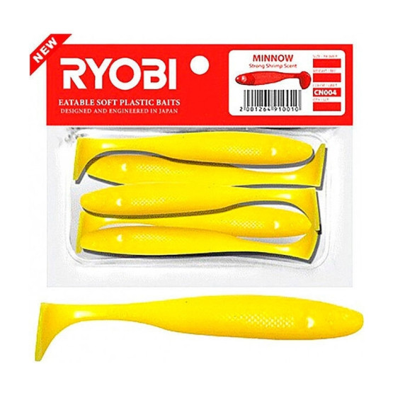 Приманка Мягкая Ryobi Minnow 93mm