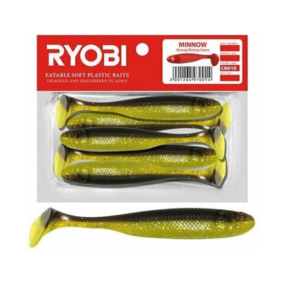Приманка Мягкая Ryobi Minnow 93mm