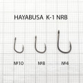 Крючки Одинарные в Упаковке Hayabusa K-1 Carp NRB