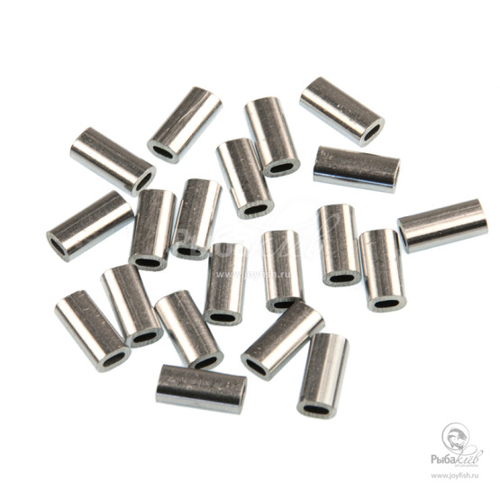 Трубки Обжимные в Упаковке Trabucco Crimps Oval Aluminium