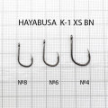 Крючки Одинарные в Упаковке Hayabusa K-1 XS Carp BN