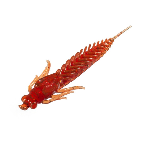 Приманка Мягкая Zub Larva 60mm