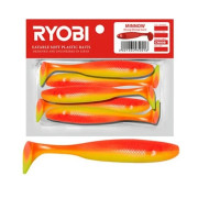 Приманка Мягкая Ryobi Minnow 76mm