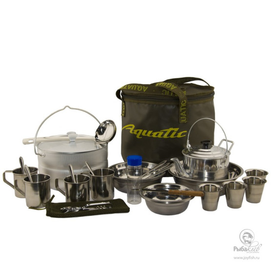 Пикниковый Набор Aquatic ПН-11-4 на 4 Персоны