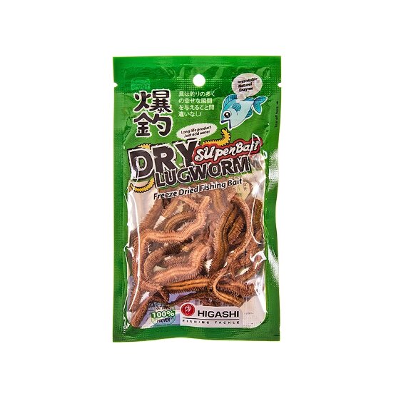 Наживка Higashi Dry Lugworm SuperBait