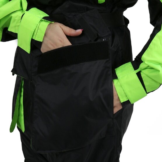 Костюм Плавающий Kinetic Guardian Flotation Suit Black/Lime
